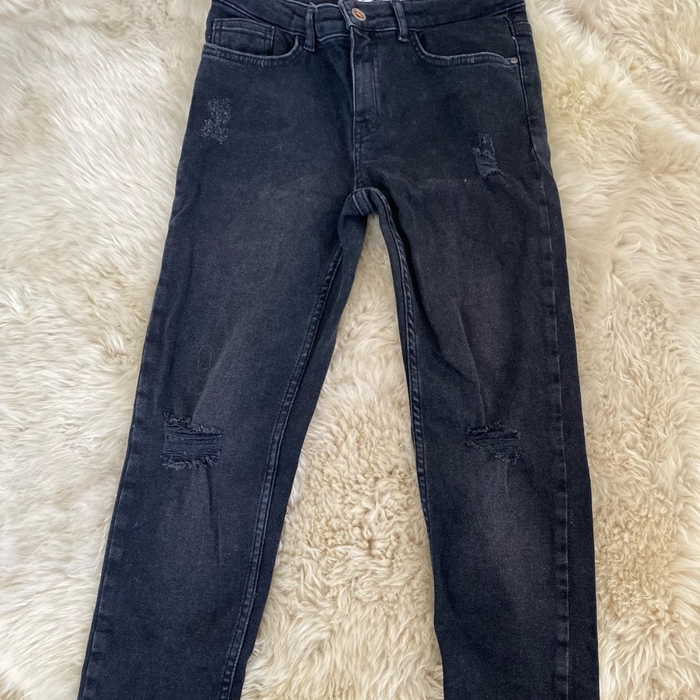 Black zara kids jeans
